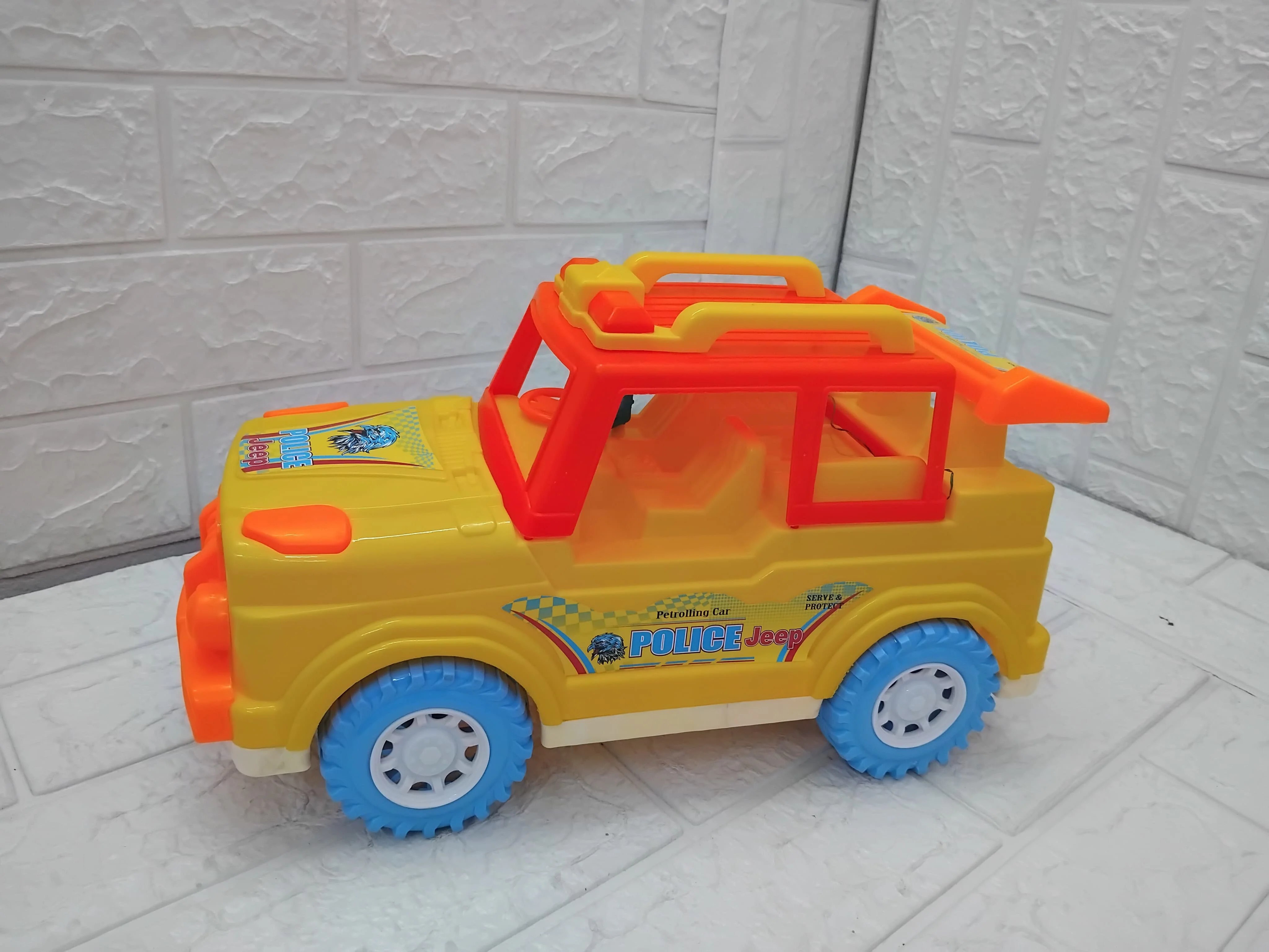 AM3624 Police Jeep Big Toy NTP 9124 Car for Kids - Image 7