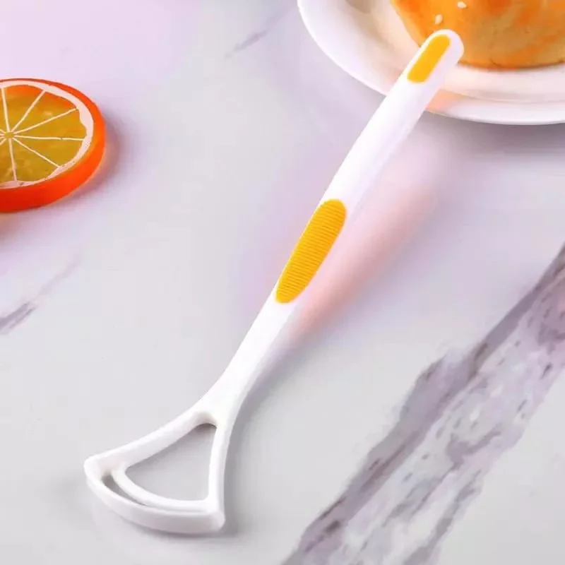 AM3661 Tongue Cleaner Double Tongue Scaper 2 Pcs Set (Multicolour) - Image 7