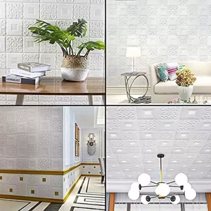 AM3668 3D Foam Bricks Wallpaper for Home decoration ,Office, Kitchen (70X70cm) - Image 2