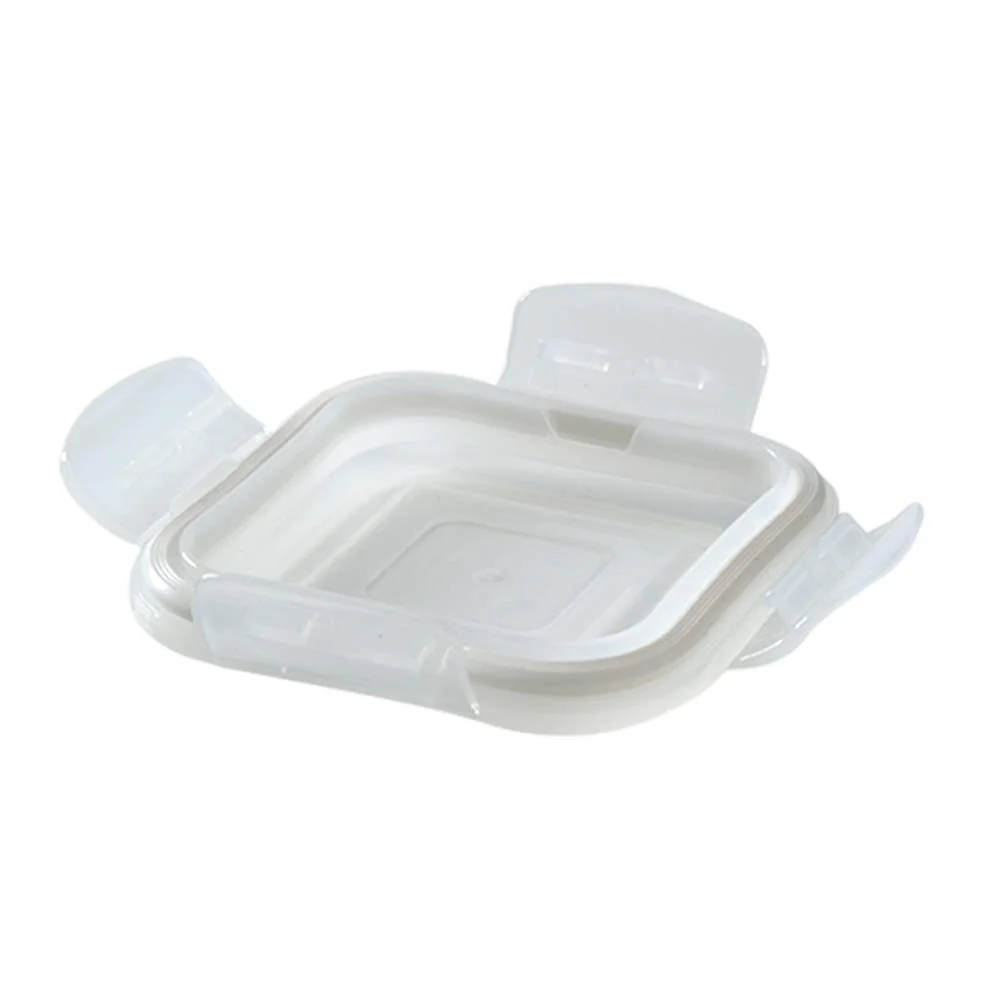 AM3694 Borosil Square 320ml Microwavable Glass Lunch Box Set Of 3 - Image 6