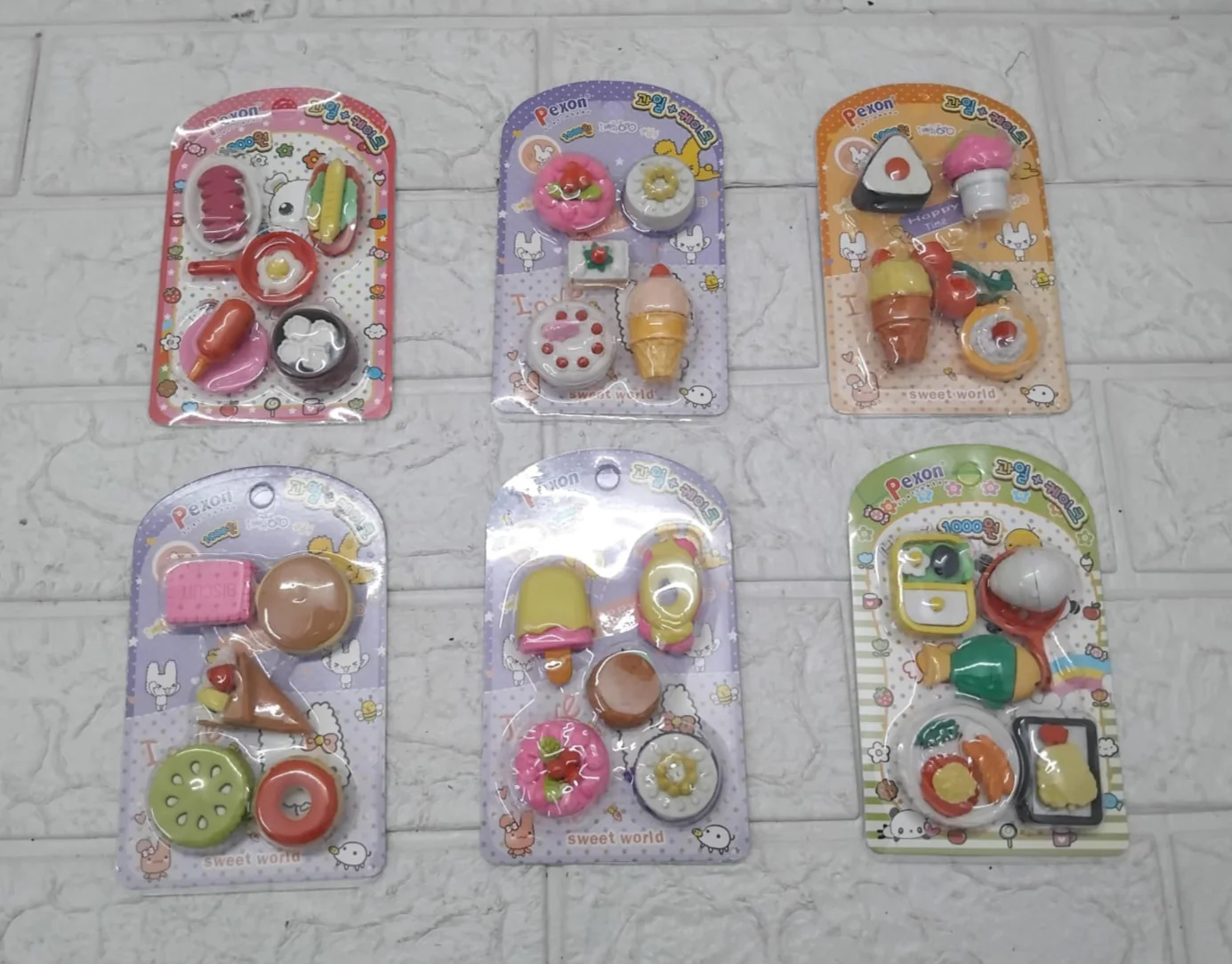 AM3710 3D Cute Food Shape Rubber Pencil Erasers for Kid - Image 10