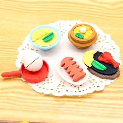 AM3710 3D Cute Food Shape Rubber Pencil Erasers for Kid - Image 3