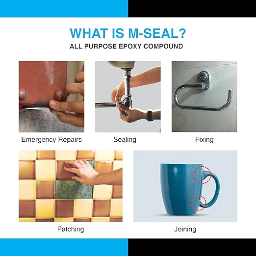AM3717 M-seal Phataphat Fast Curing Epoxy Compound Multi-Purpose - Image 2