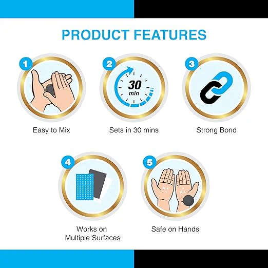AM3717 M-seal Phataphat Fast Curing Epoxy Compound Multi-Purpose - Image 3