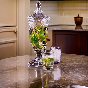 AM3722 Crystal Glass Beverage Dispenser with Tap 1 Pcs - Image 2