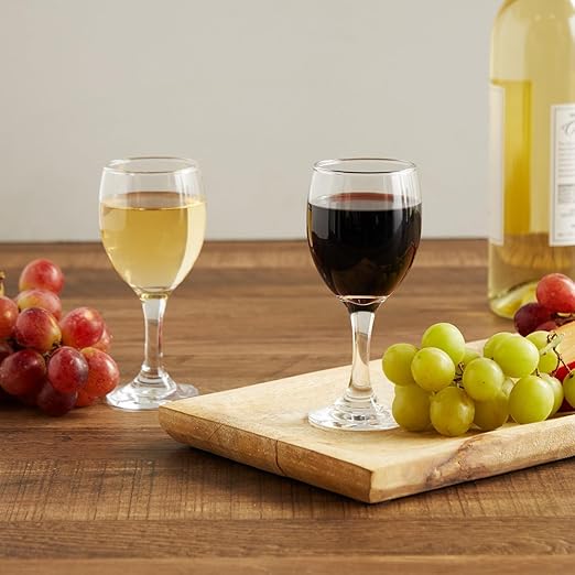 AM3725 Big Stemmed Wine Clear Glass 330ml Set of 6 - Image 2