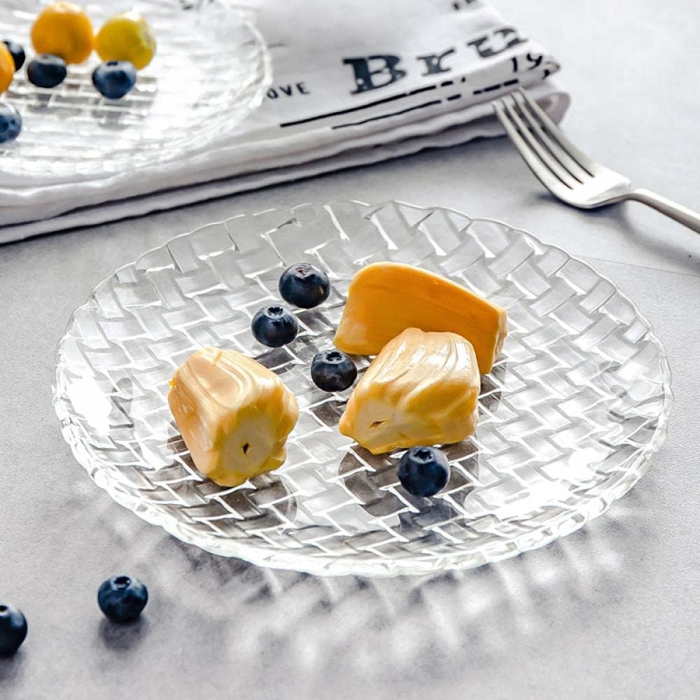 AM3732 The Precious Series Glass Snack Plate 6 Pcs  (SMP011) - Image 9