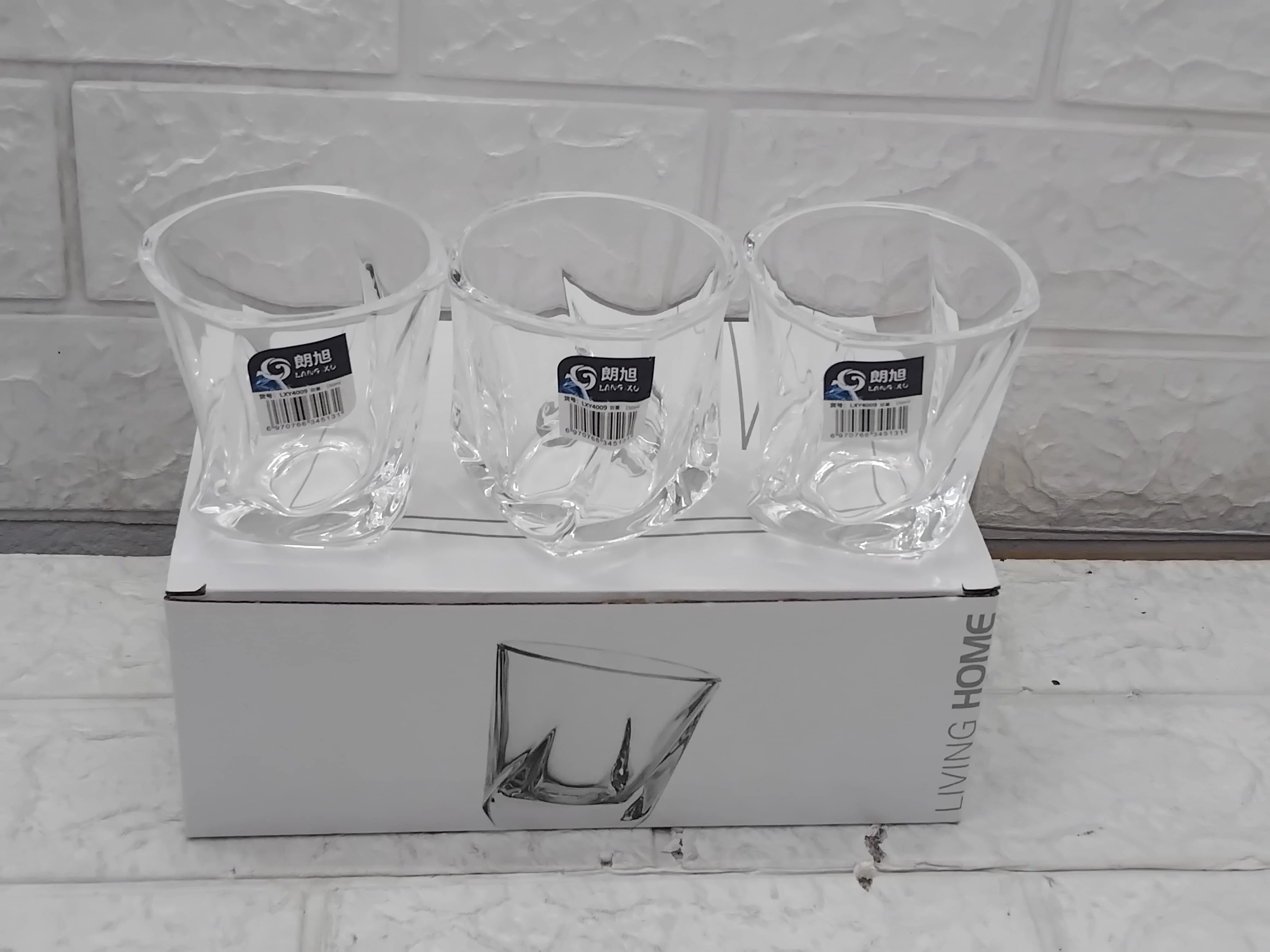 AM3746 Twist Whiskey Glasses Set of 6 Pcs 150ml - Image 5