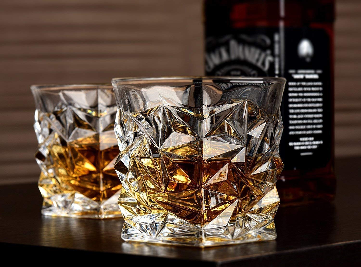 AM3750 Diamond Crystal Cut Whiskey Glasses Set of 6 Pcs - Image 8