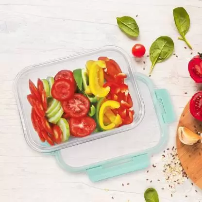 AM3761 Glass Food Storage Containers with Snap Lock Lids 1 Pcs - Image 2