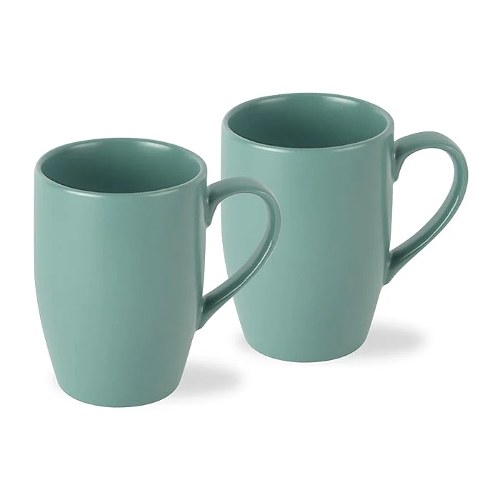 AM3766 CELLO Tierra Large Color Matt Panache Mug 230ml Set of 2 (Multicolour) - Image 3