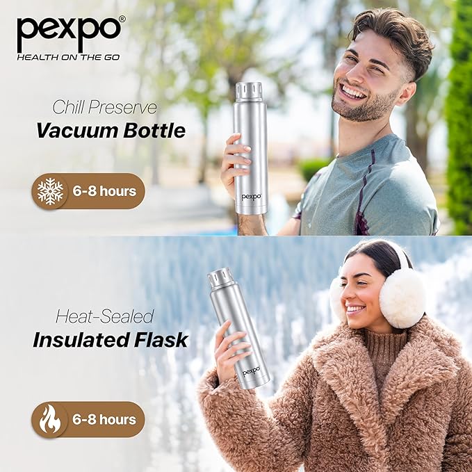 AM3778 Pexpo Cameo Vacuum Insulated Stainless Steel Water Bottle - Image 3