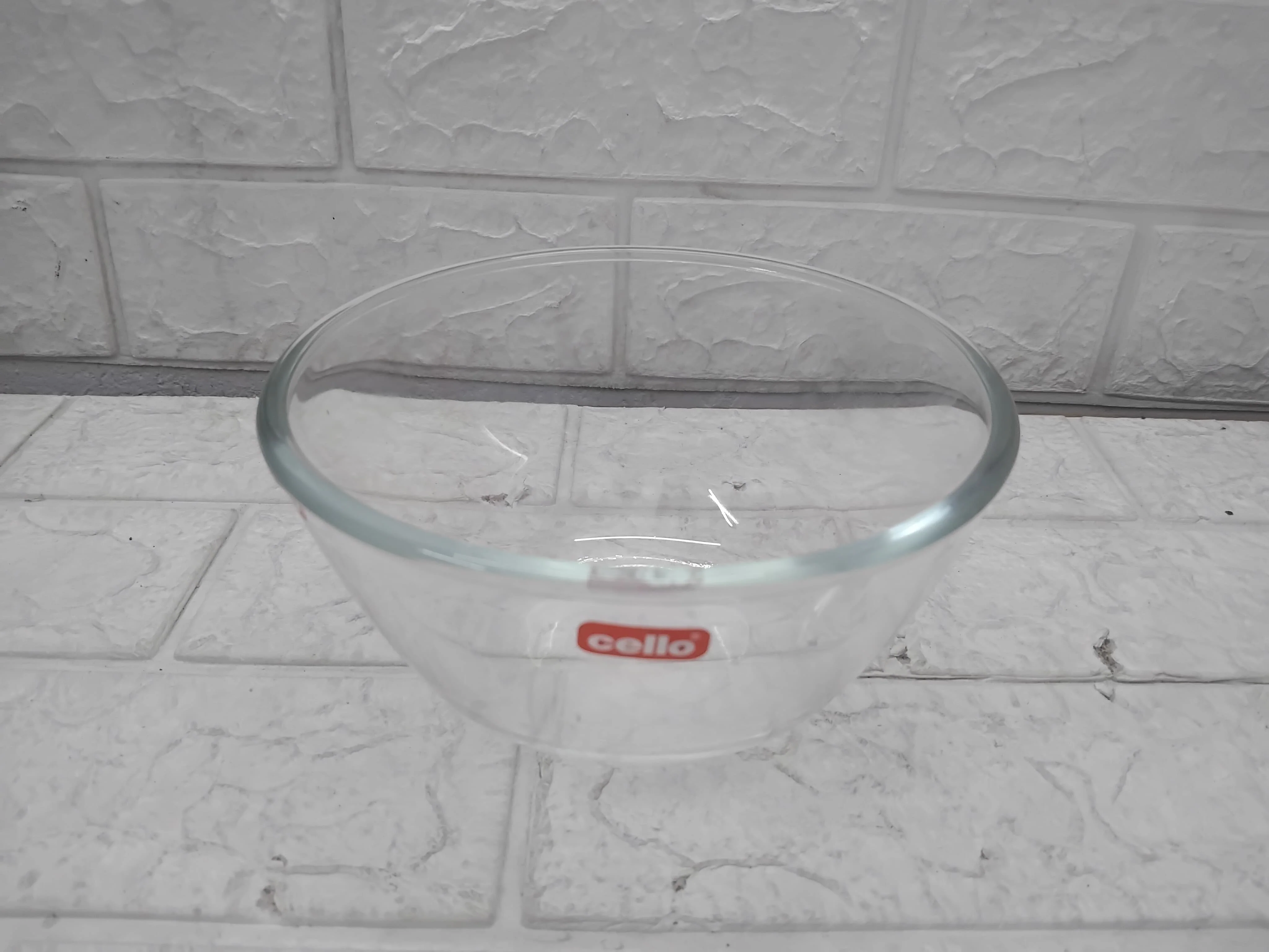 AM3784 CELLO Ornella Glass Mixing Bowl 1000ml Without Lid - Image 6