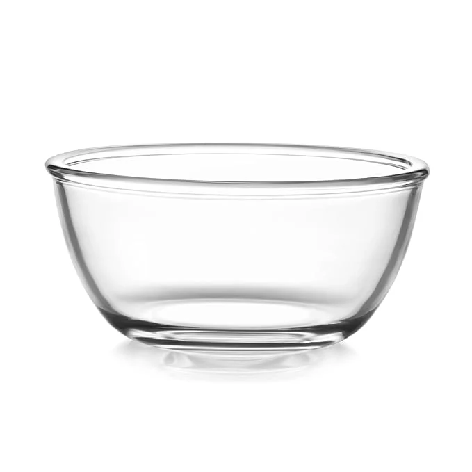 AM3784 CELLO Ornella Glass Mixing Bowl 1000ml Without Lid - Image 2