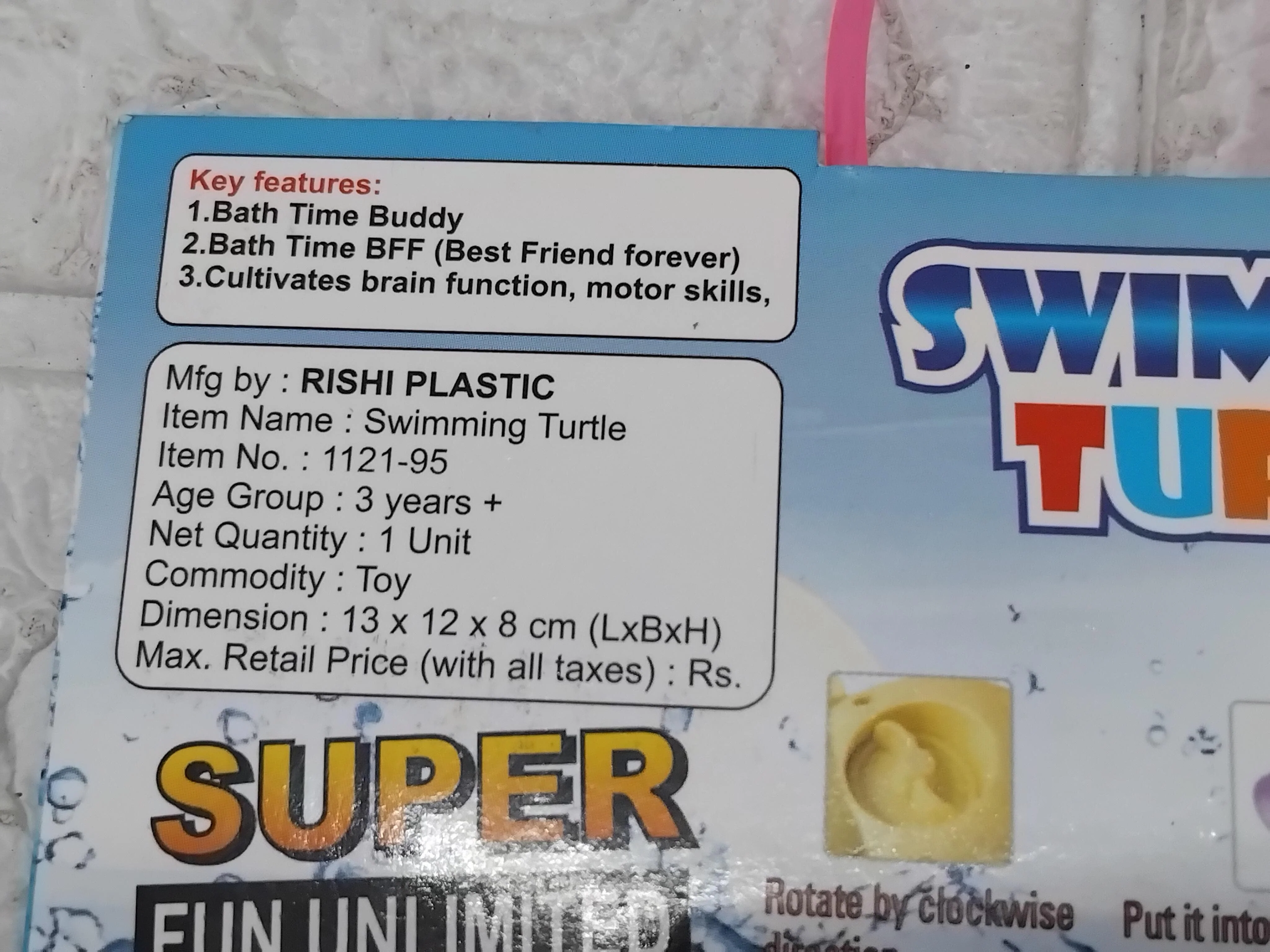 AM3790 Swimming Turtle Bath Toys for Kids - Image 8