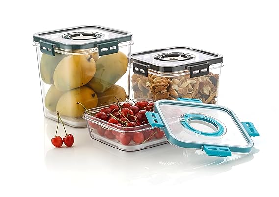 AM3797 Fridge Storage Container with Time keeping on Top Lid - Image 2