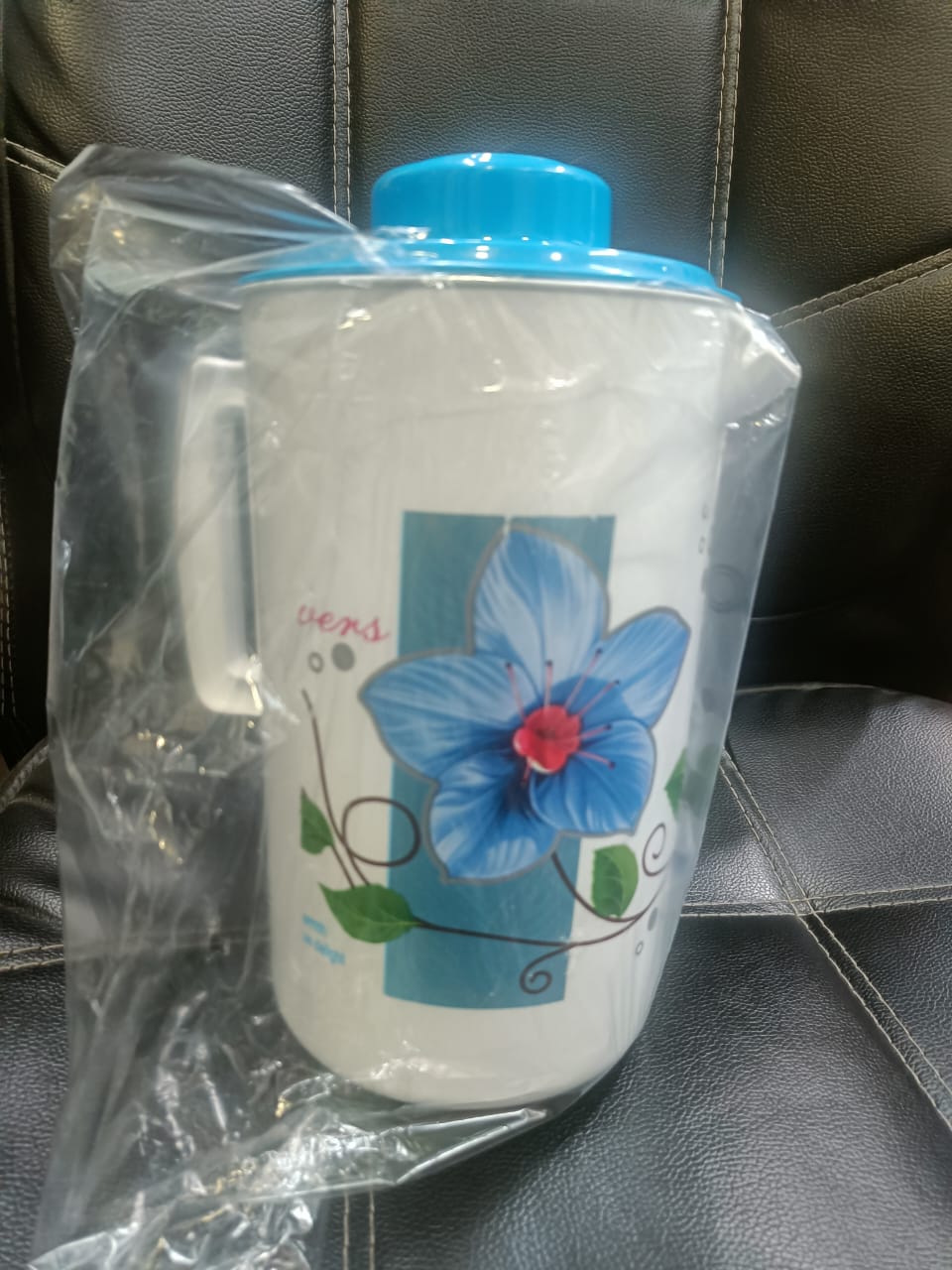 AM3811 Round Plastic Printed Water Jug Apple 3liter - Image 4