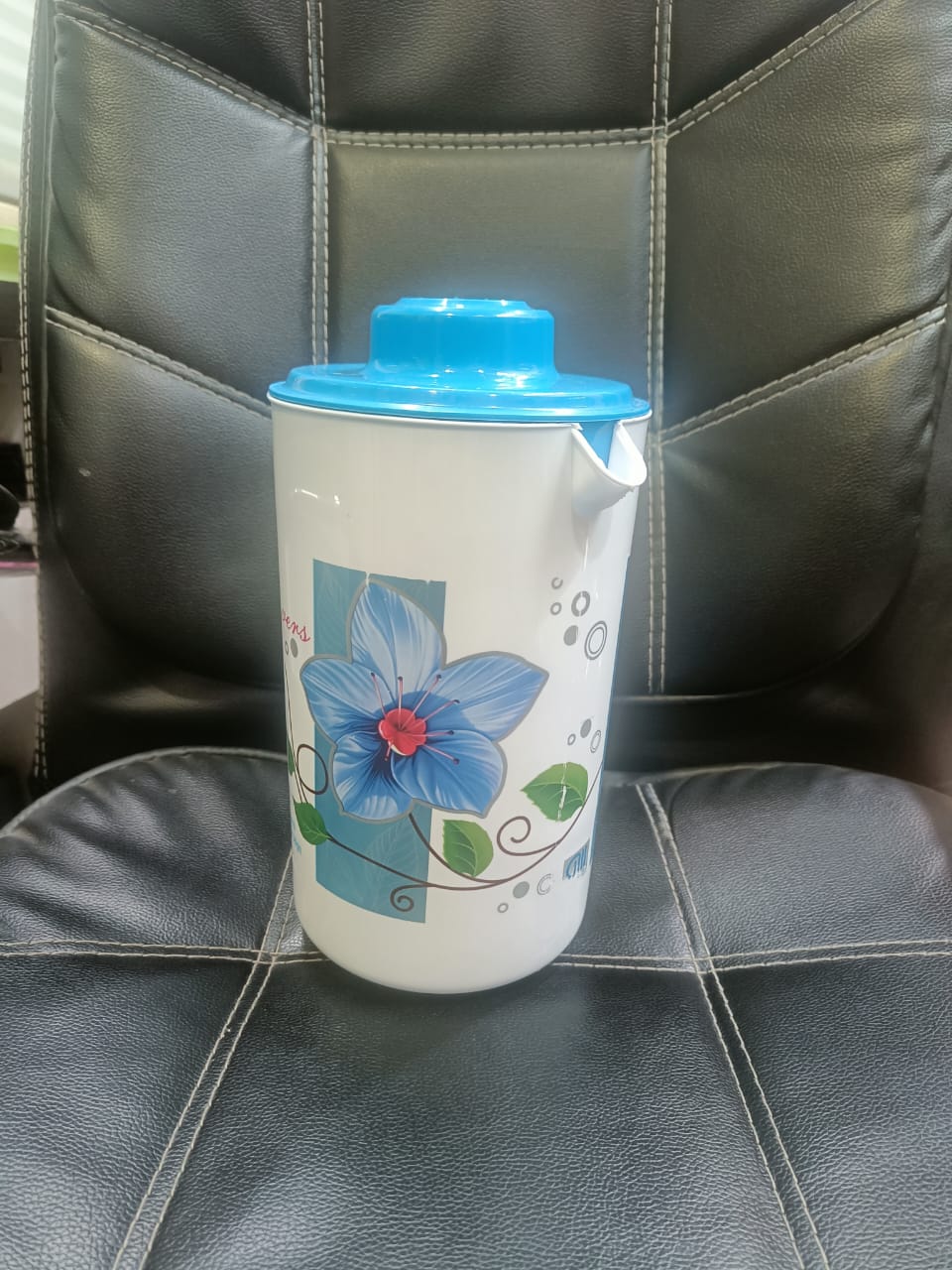 AM3811 Round Plastic Printed Water Jug Apple 3liter - Image 5