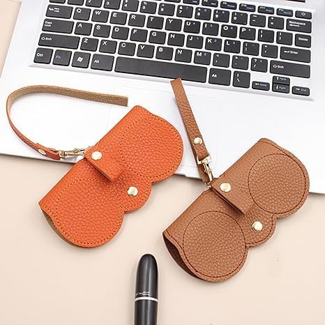 AM3841 Leather Sunglass Bag Case - Image 3