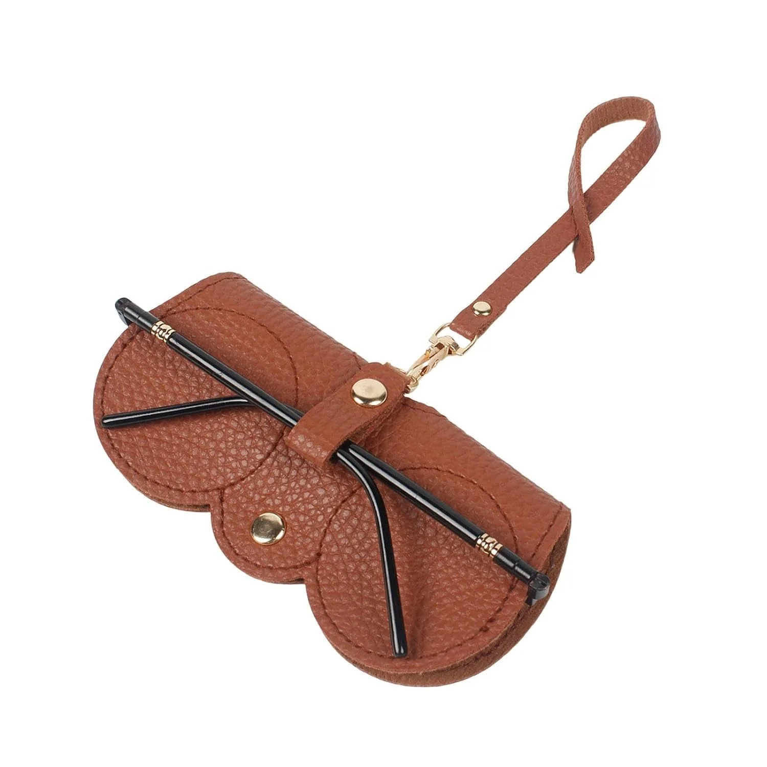 AM3841 Leather Sunglass Bag Case - Image 9