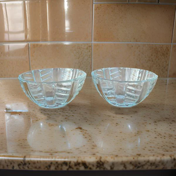 AM3860 Love Kush Premium Glass Bowl Set (2Pcs) - Image 2