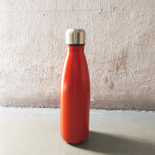 AM3879 500ML Stainless Steel Double-Walled Insulated Bottle Matt Red - Image 3