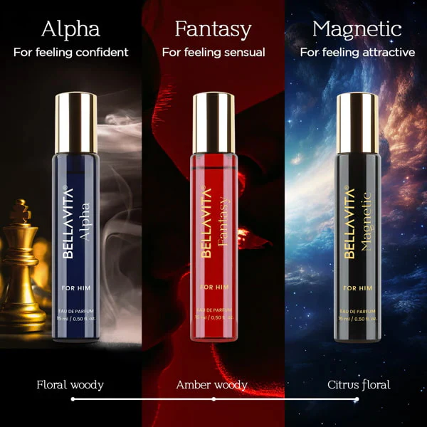 AM3885 Bella Vita Mood Collection Gift Set For Him - 3 x 15ml - Image 2