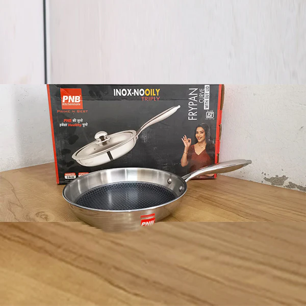 AM3916 PNB Kitchenmate Triply Curve Frypan 24Cm - Image 7