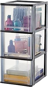 AM3943 Joyful Tower 3 Slim Plastic Modular Drawer - Image 3