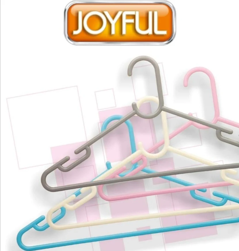 AM3945 JOYFUL TRENDY CLOTHES HANGER SET OF 6