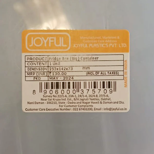 AM3951 Joyful Fridge Container Big (Multicolor) - Image 6