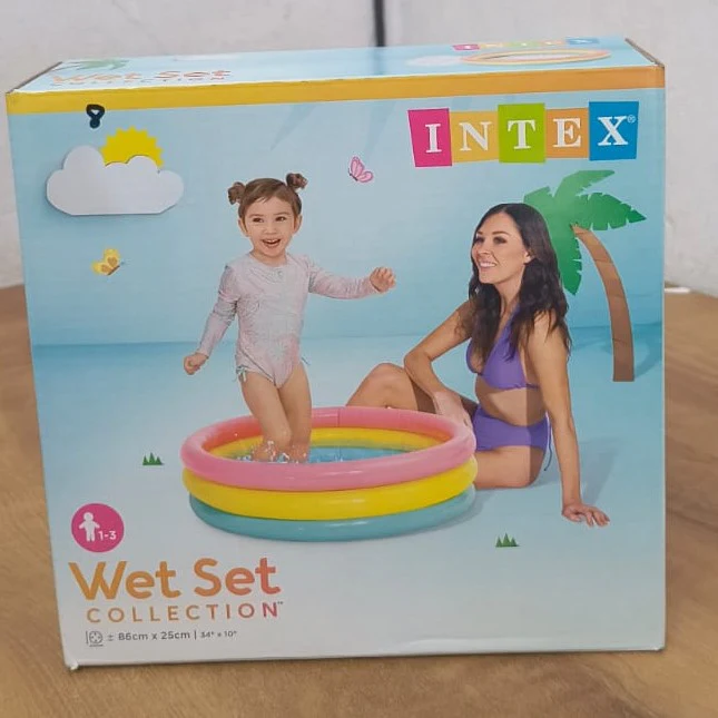 AM3969 Intex Wet Set Collection Kids Bath Tub (Multicolor) (86 x 25) Cm - Image 5