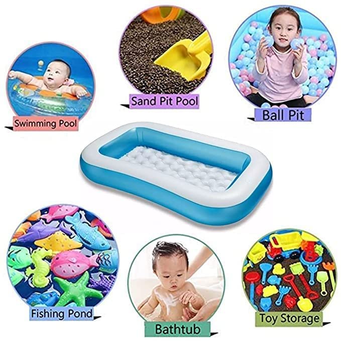 AM3971 Intex Wet Set Collection Rectangular Pool, Multi Color (1.66m x 1.00m x 25cm) - Image 5