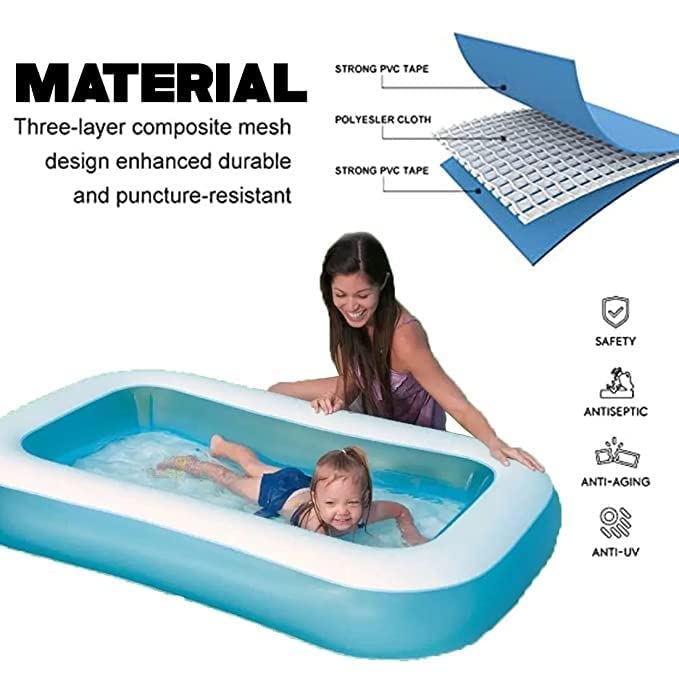 AM3971 Intex Wet Set Collection Rectangular Pool, Multi Color (1.66m x 1.00m x 25cm) - Image 8