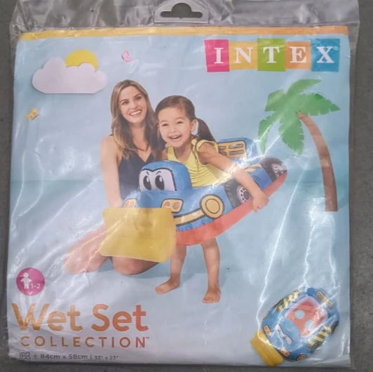 AM3976 Vehicle Fire Engine Shape Sit Pool Float Tube Boat Beach Water Swimming Pool Tube Inflatable Kiddie Swim Water Ring Swimming Tube Ring for Kids (School Bus) - Image 10