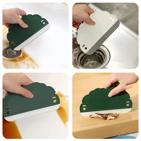 AM5009 2 Pcs Small Squeegees, Silicone Wiper, Small Squeegee for Glass Doors, Mirror Wiper and Kitchen Countertop Sink, Home, Window Cleaning, Bathroom Shower, Car, Floor, Etc - Image 3