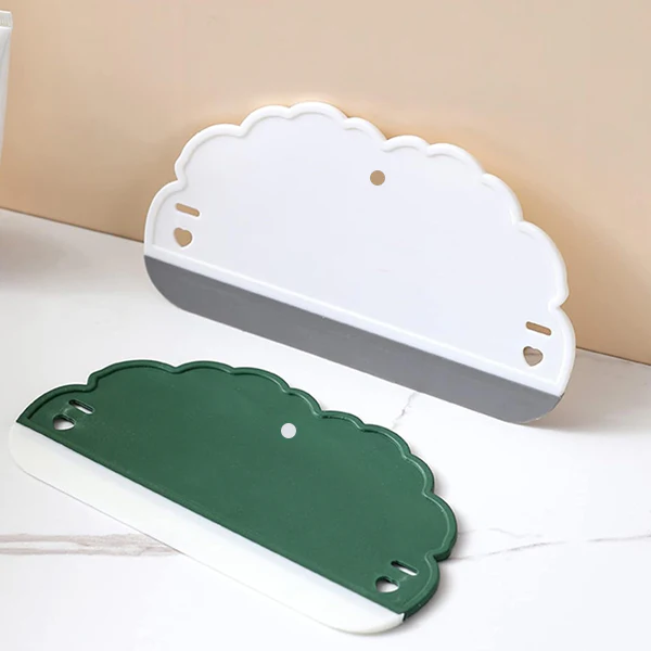 AM5009 2 Pcs Small Squeegees, Silicone Wiper, Small Squeegee for Glass Doors, Mirror Wiper and Kitchen Countertop Sink, Home, Window Cleaning, Bathroom Shower, Car, Floor, Etc - Image 4