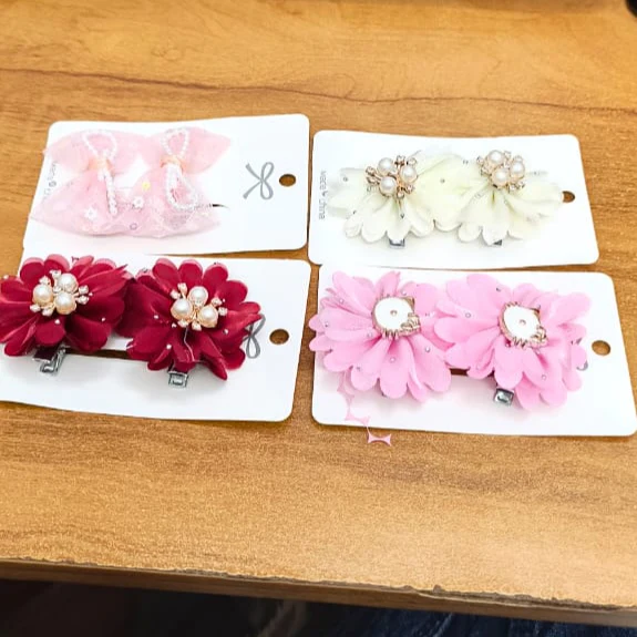AM5013 Mix & Cute Hair Bows Hair Clips for Toddler Girls 1pc - Image 5