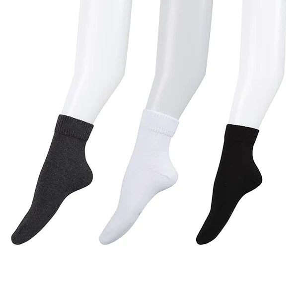AM5027 Men's Cotton Ankle Socks (Pack of 3) - Image 2