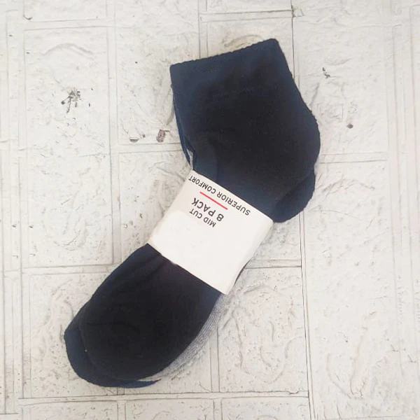 AM5027 Men's Cotton Ankle Socks (Pack of 3) - Image 6