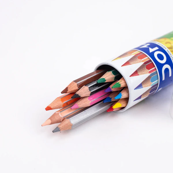 AM5033 DOMS Colour Pencils Round Tin Set of 13 - Image 2