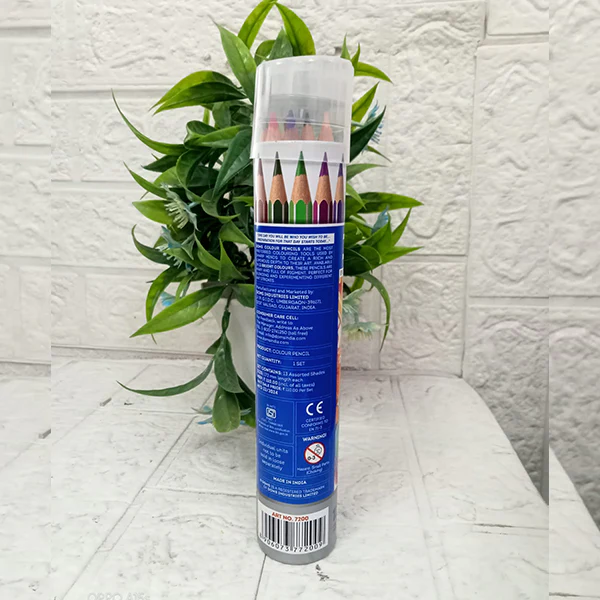 AM5033 DOMS Colour Pencils Round Tin Set of 13 - Image 6