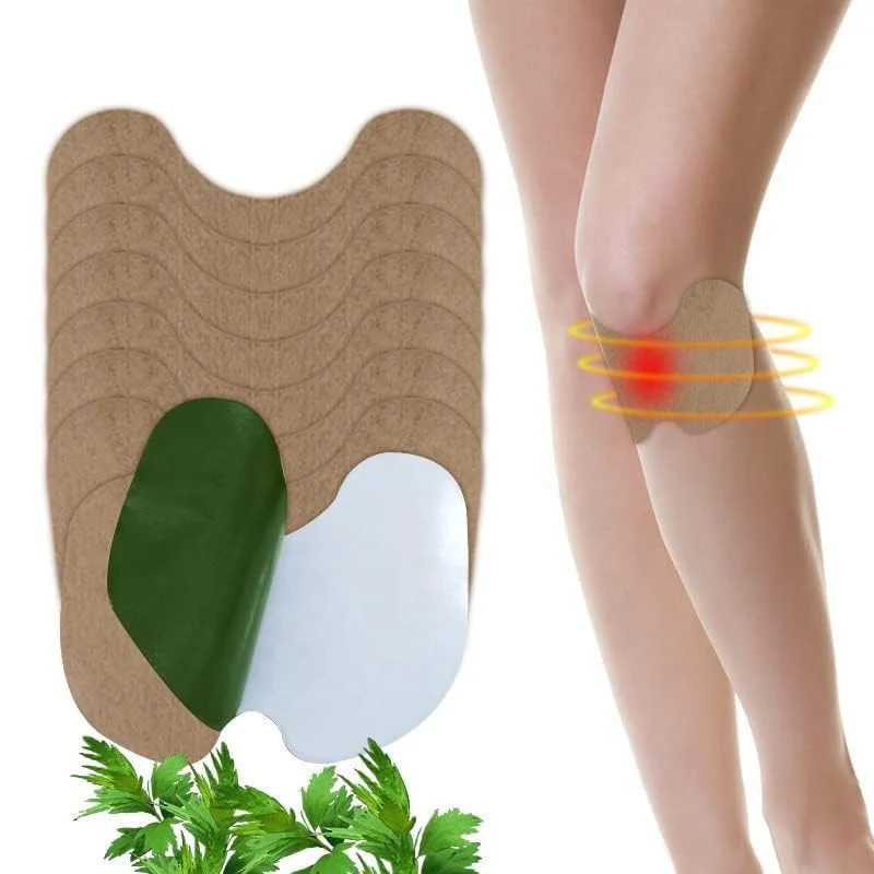 AM5047 Natural Knee Pain Relief Patches - Heating Herbal Patches for Back, Neck, Shoulder, Joints - No Side Effect (Pack of 10) - Image 5