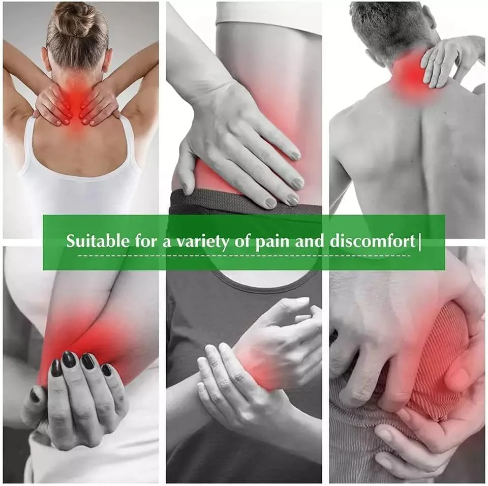 AM5047 Natural Knee Pain Relief Patches - Heating Herbal Patches for Back, Neck, Shoulder, Joints - No Side Effect (Pack of 10) - Image 6