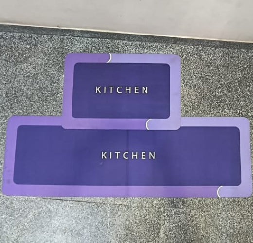 AM5048 Kitchen Mats for Floor (2pcs) , Non-Skid, Soft Absorbent 120x40cm, 40x60cm (Multi Color) - Image 11