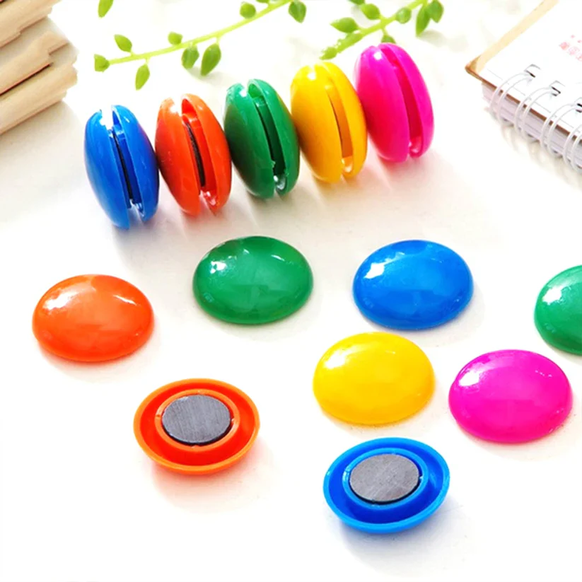 AM5056 Durable Magnetic Button Set for Kid's Experiments (6 Pc, Round Shape)
