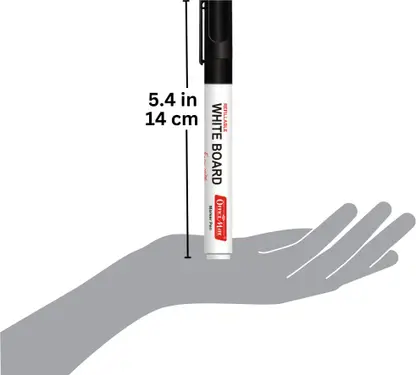 AM5156 Refillable Whiteboard Marker Pen For Office, College (Black) - Image 4