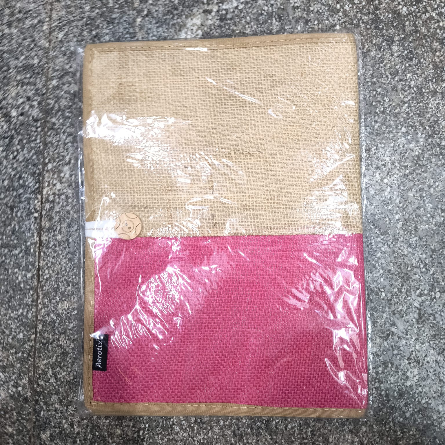 AM5075 AEROTIX Jute Confrence File Folder - Image 3
