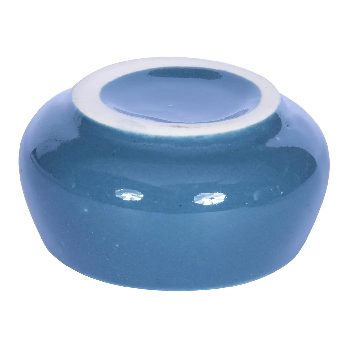 AM5081 Teal Ceramic Chutney Dip Bowls for Serving - 1 Pcs ( Mix Design ) - Image 3
