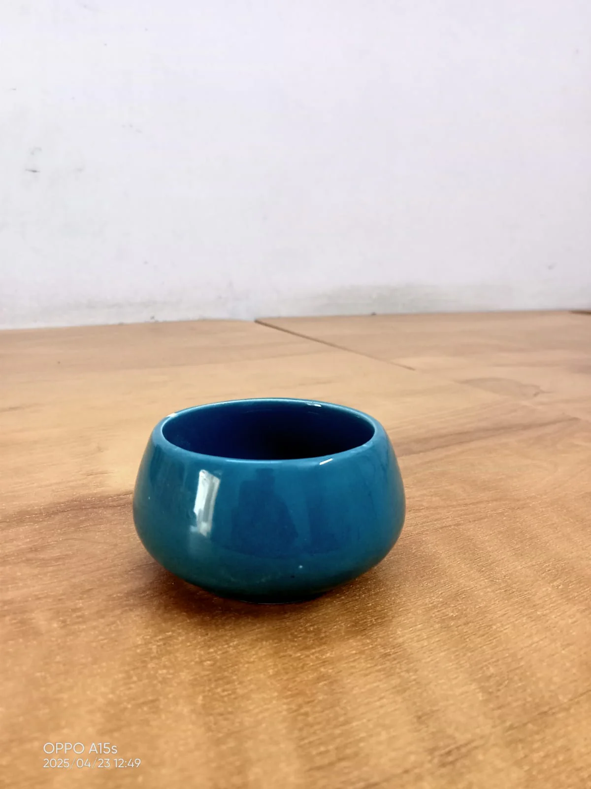 AM5081 Teal Ceramic Chutney Dip Bowls for Serving - 1 Pcs ( Mix Design ) - Image 4